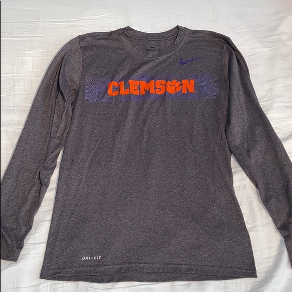 clemson mock turtleneck